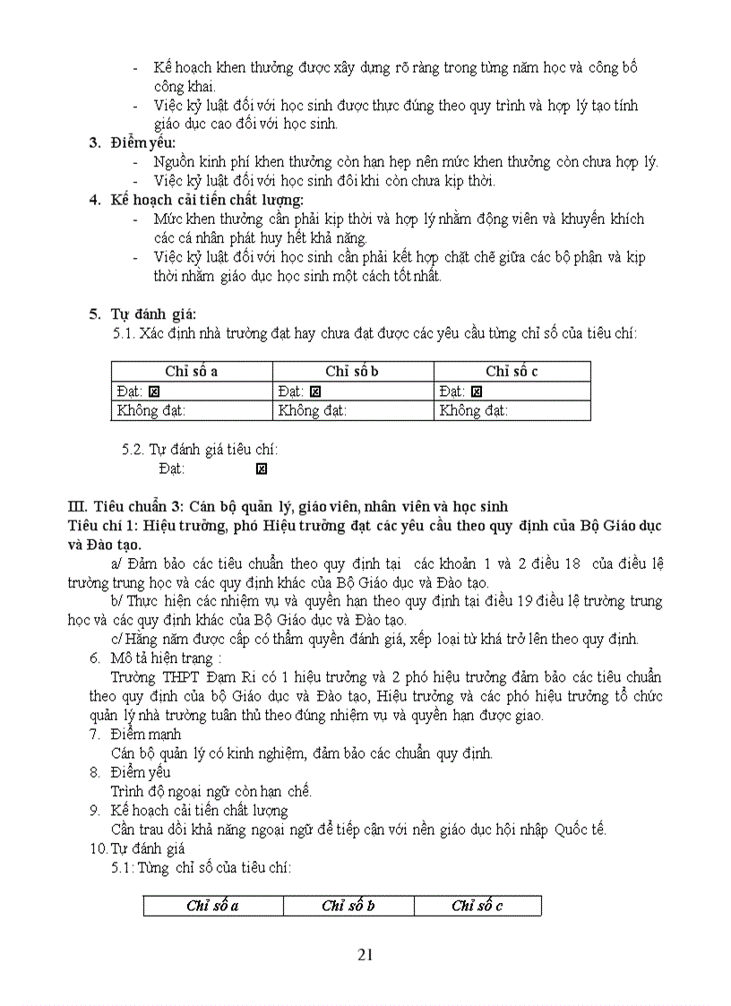 image for page Báo cáo sơ bộ kiểm định chất lượng