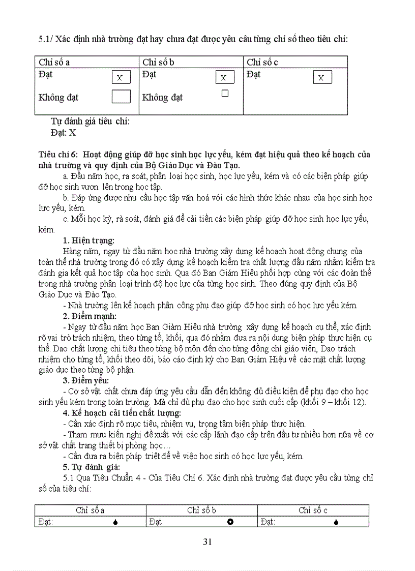 image for page Báo cáo sơ bộ kiểm định chất lượng