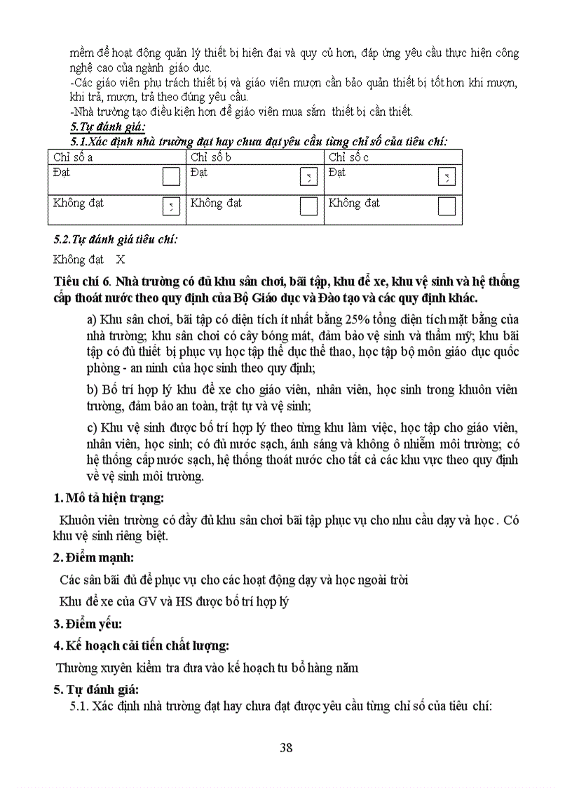 image for page Báo cáo sơ bộ kiểm định chất lượng