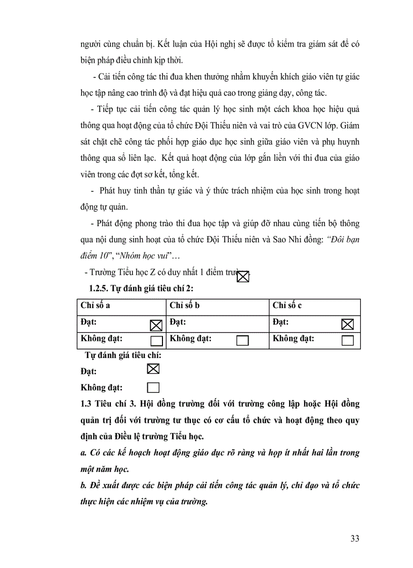 image for page Báo cáo tự đánh giá trường tiểu học