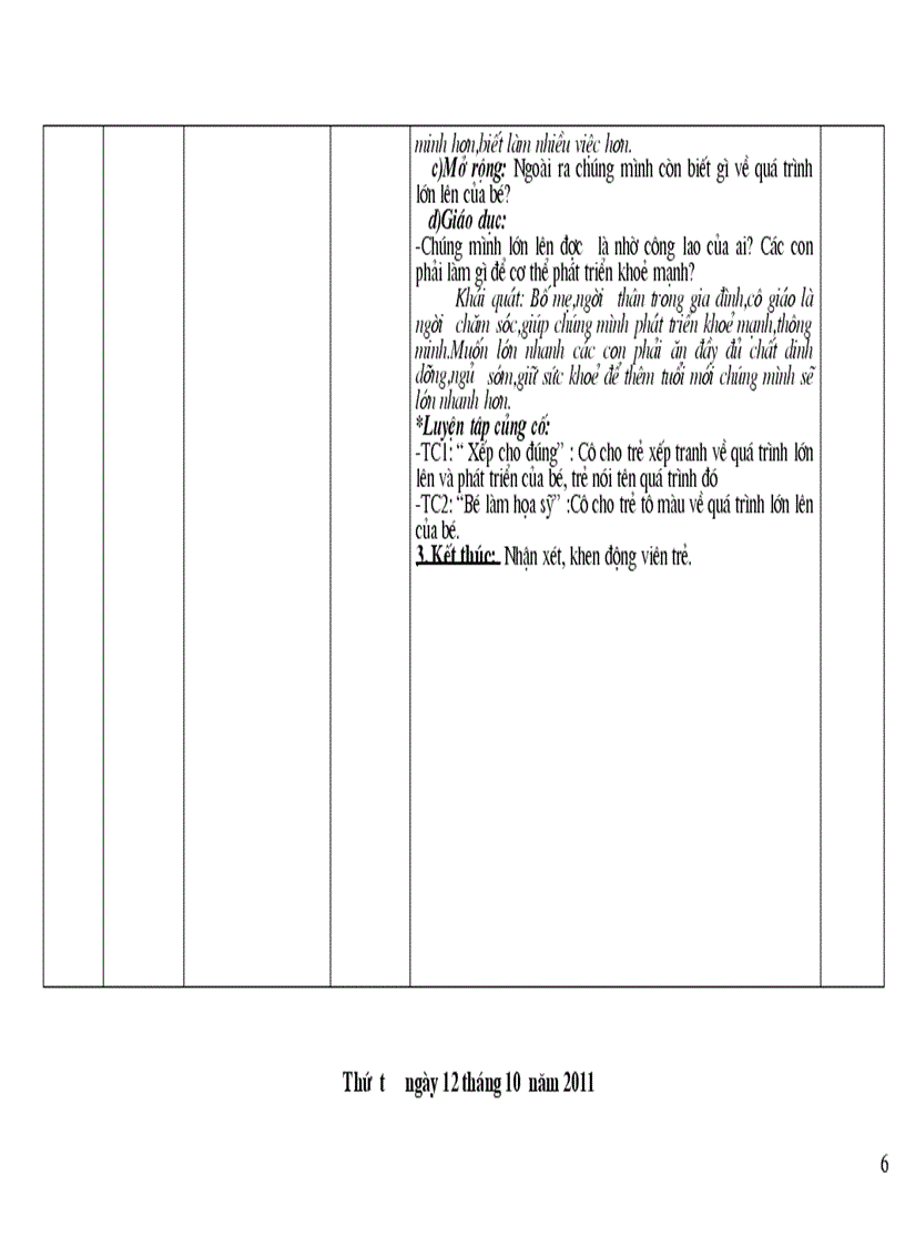 image for page Bé cần lớn lên để khoẻ mạnh