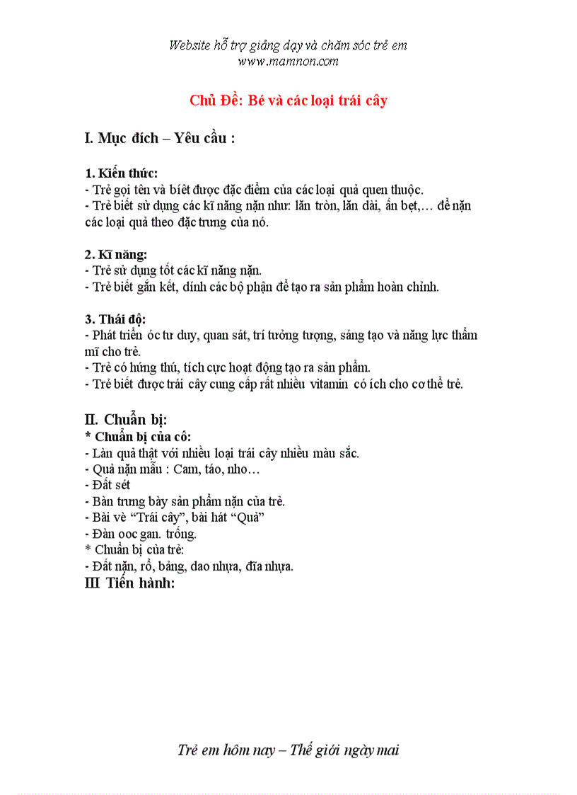 image for page Bé và trái cây