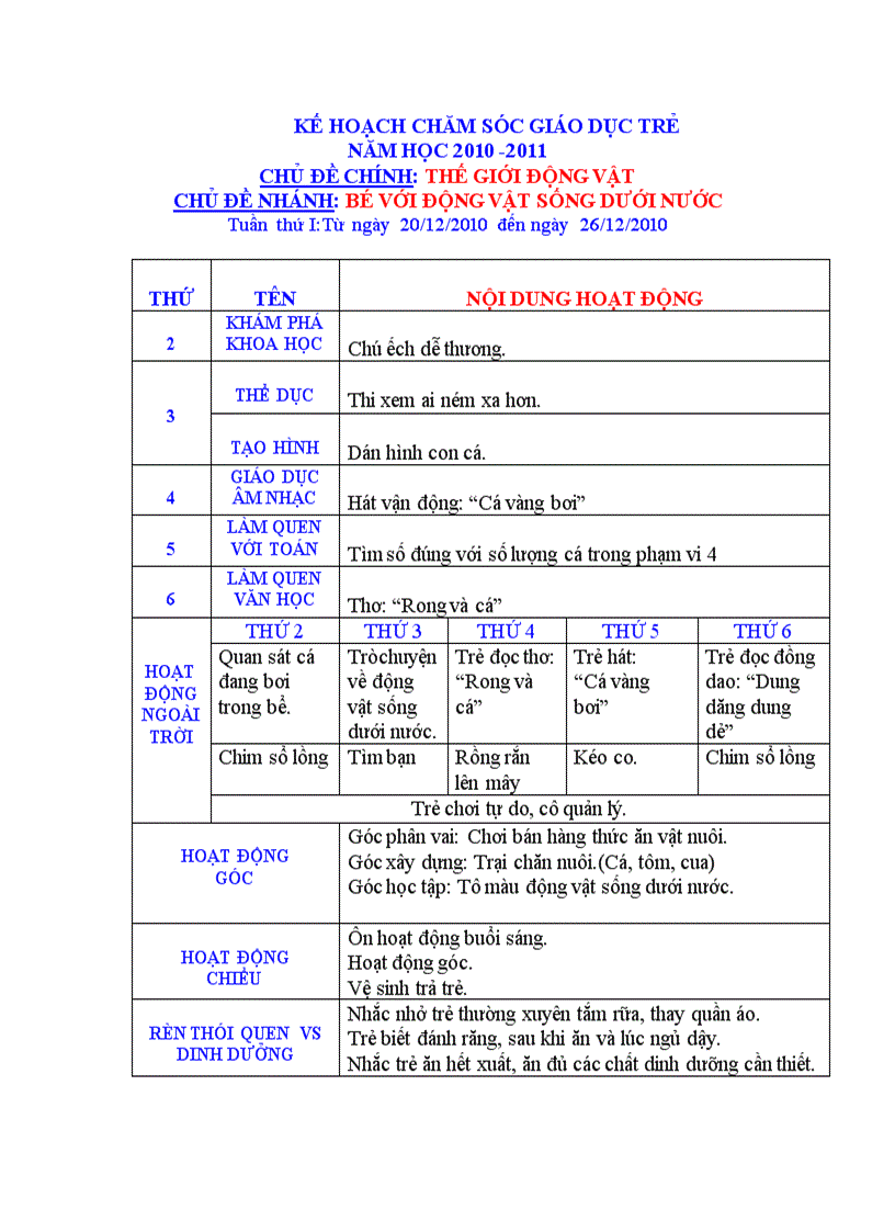 image for page Bé với động vật sống dưới nước