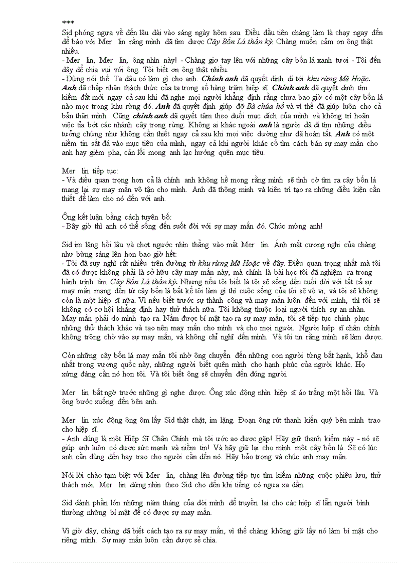 image for page Bí mật của may mắn