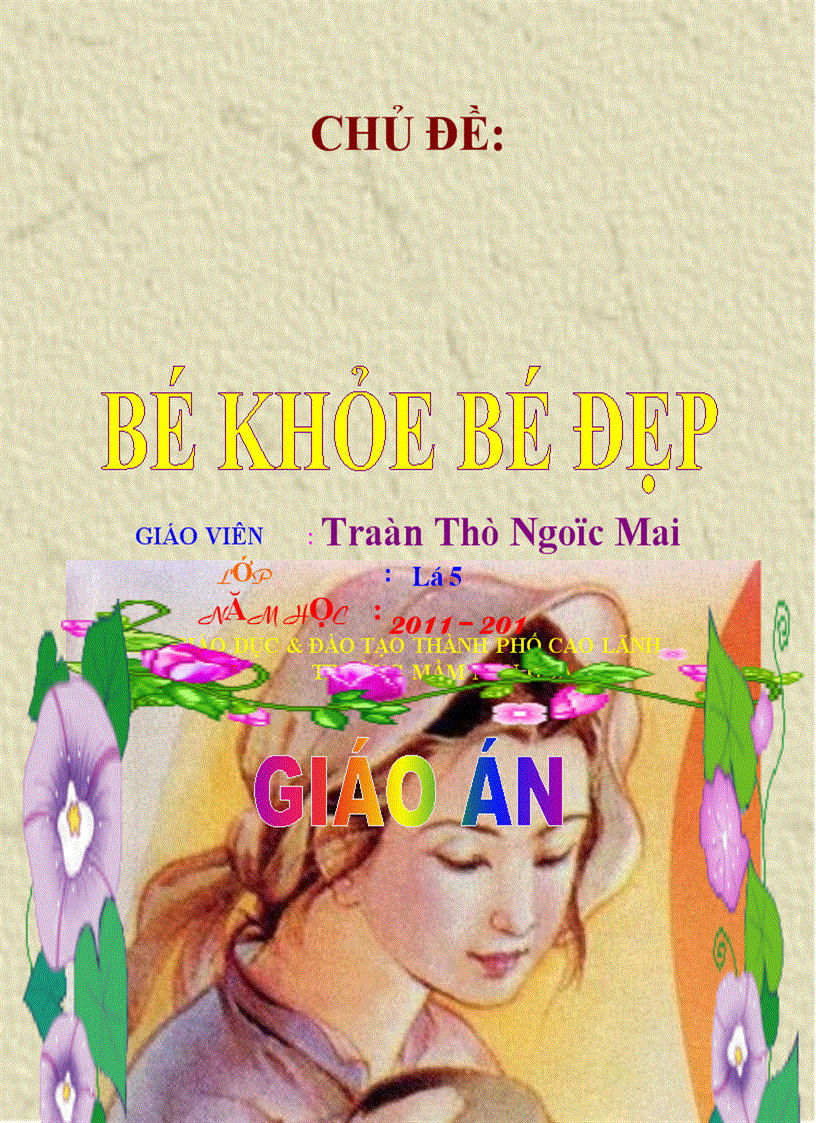 image for page Bia giao an mam non