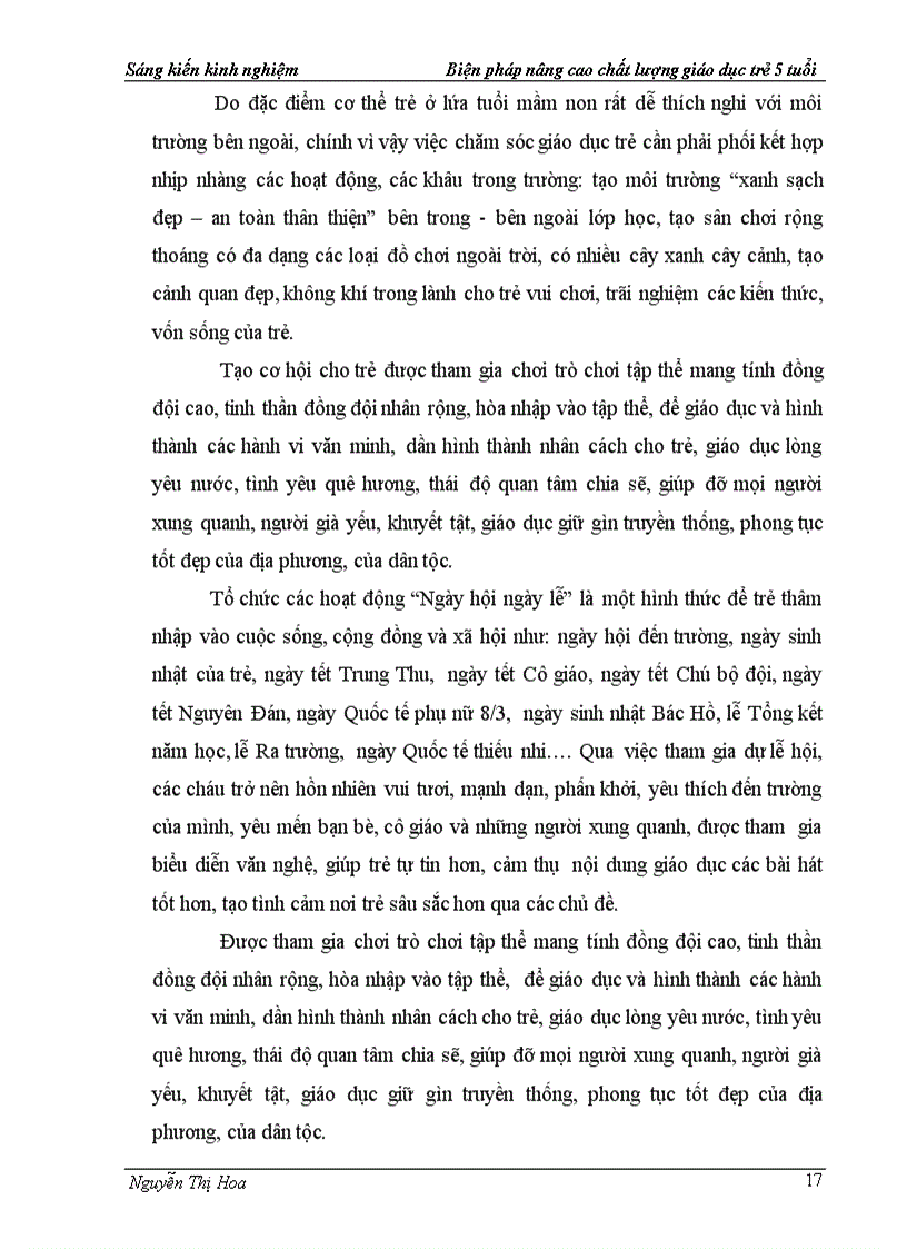 image for page Biện pháp nâng cao chất lượng giáo dục trẻ 5 tuổi