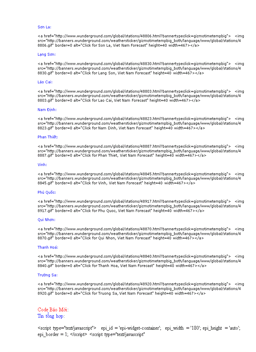 image for page Bộ sưu tập mã code hay cho web