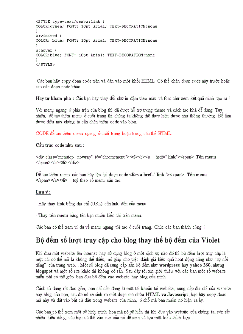 image for page Bộ sưu tập mã code hay cho web