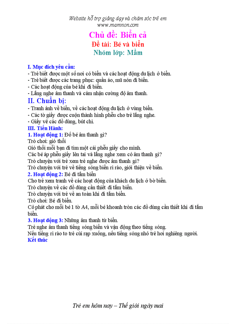 image for page Bé và biển 1