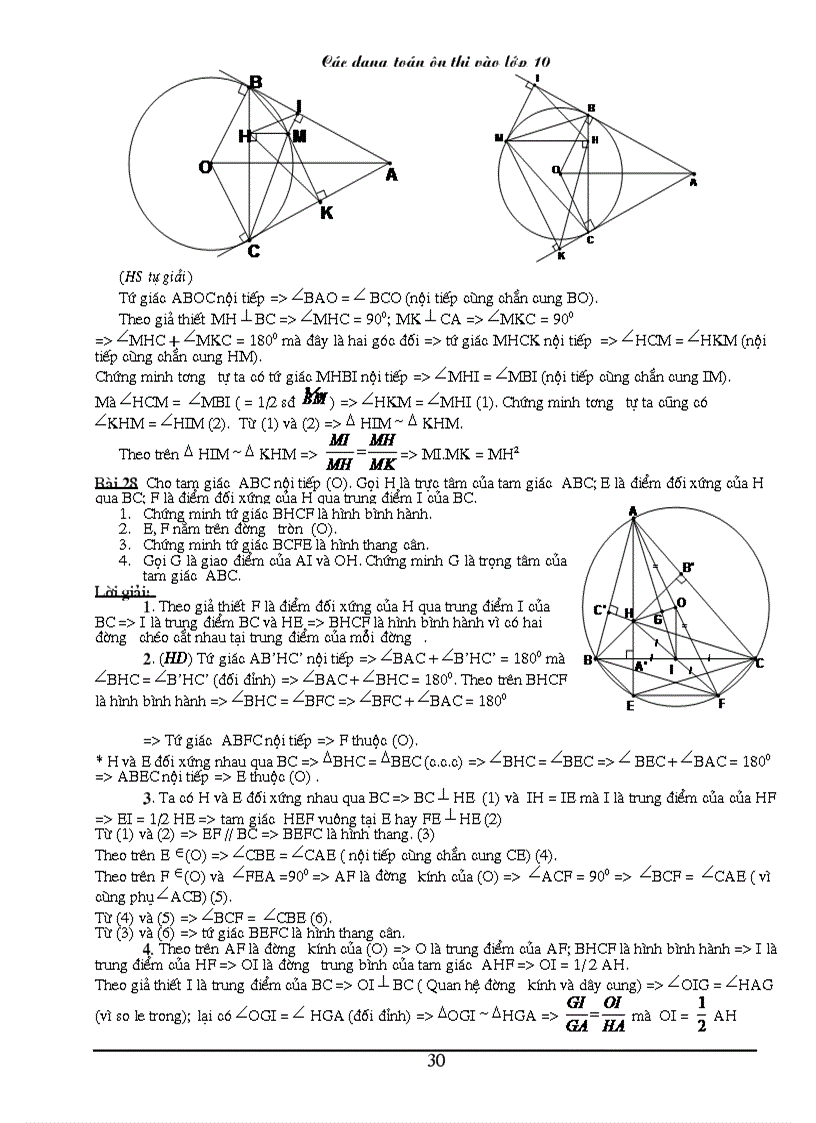image for page Cac dang toan 9 thi vao lop 10