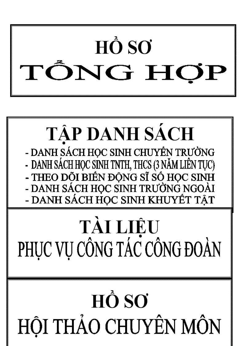 image for page Các mẫu nhãn hồ sơ nhà trường tổng hợp