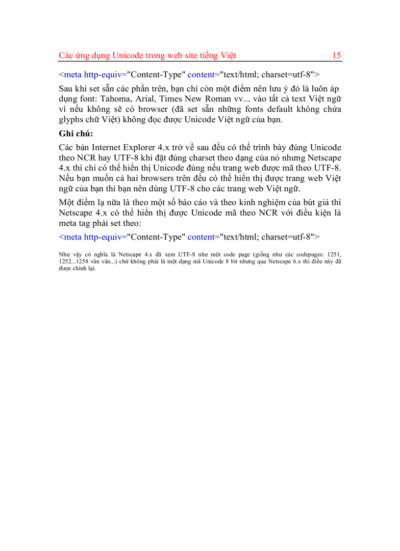 image for page Cac ung dung unicode trong website tieng viet