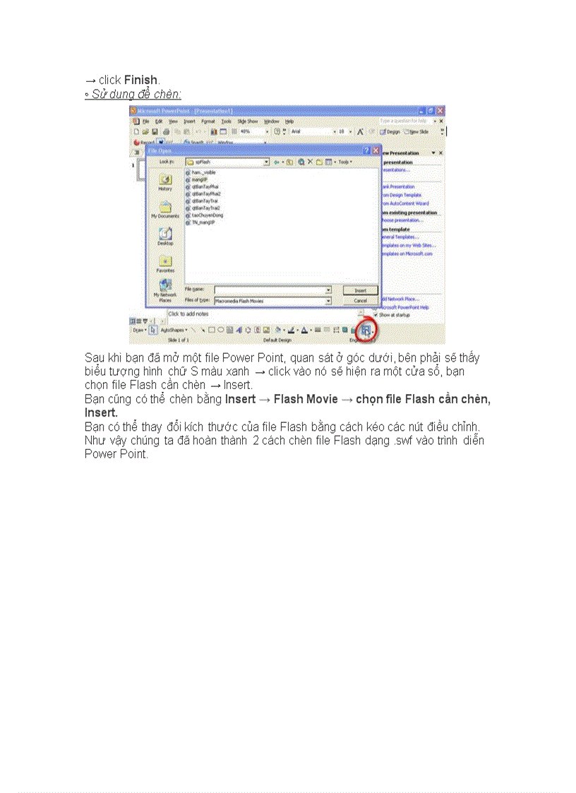 image for page Cách chèn flash vào powerpoint