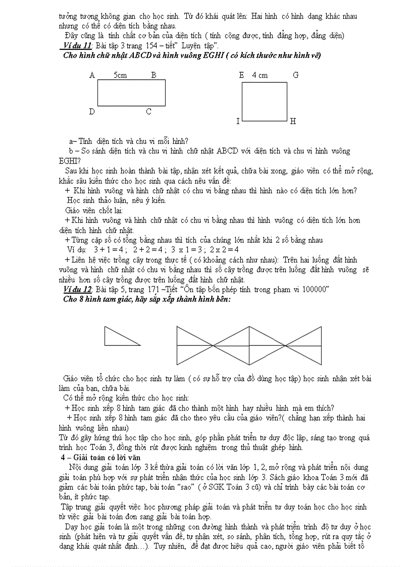 image for page Cách khai thác bài tập Toán 3