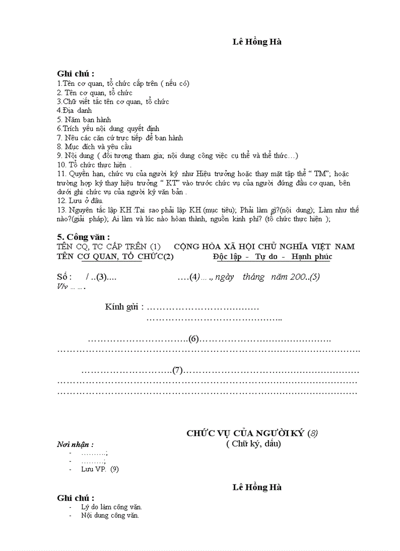 image for page Cách làm văn bản