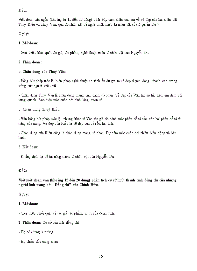 image for page Cách làm văn nghị luận 9