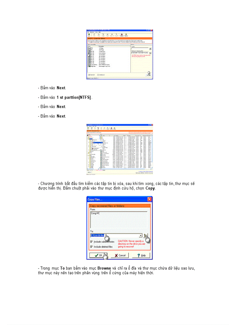 image for page Cach phuc hoi du lieu do ghost nham