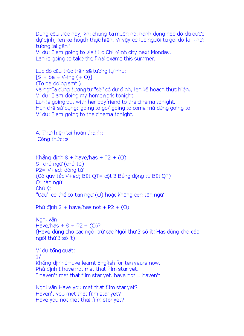 image for page Cách sử dụng các thì trong tiếng anh