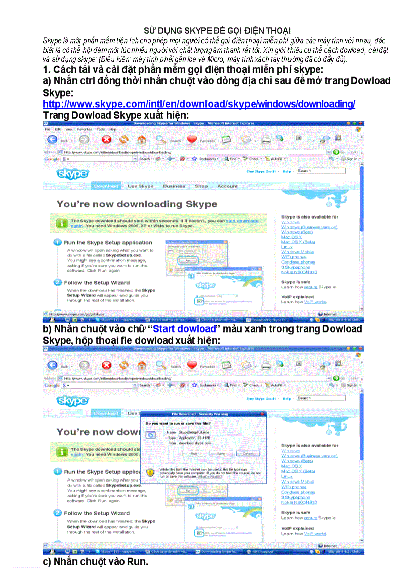 image for page Cách tải cài đặt phần mềm gọi điện miễn phí