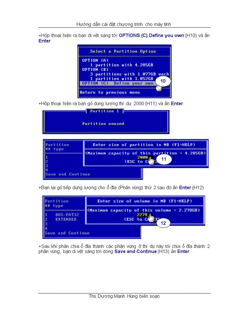 image for page Cài đặt máy tính