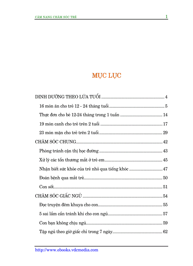 image for page Cam nang cham soc tre