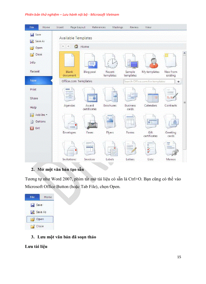image for page Cẩm nang sử dụng office word 2010
