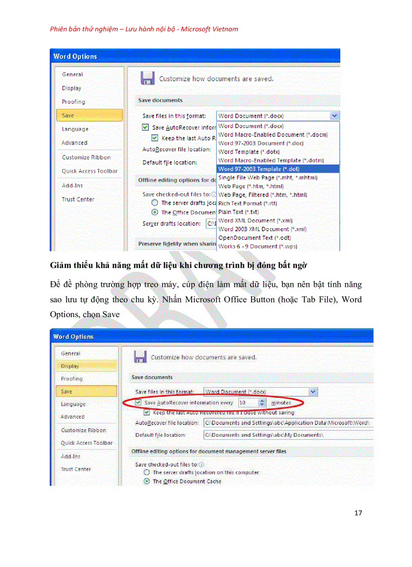 image for page Cẩm nang sử dụng office word 2010