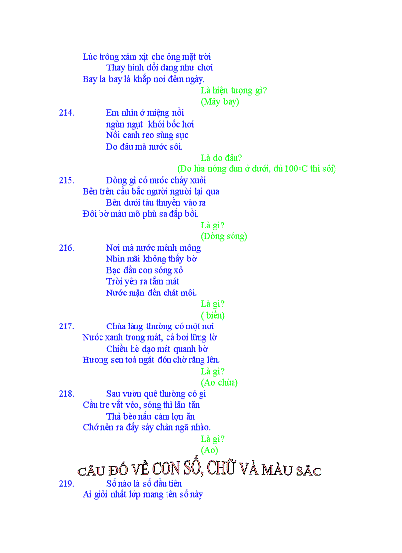 image for page Câu đố các chủ điểm