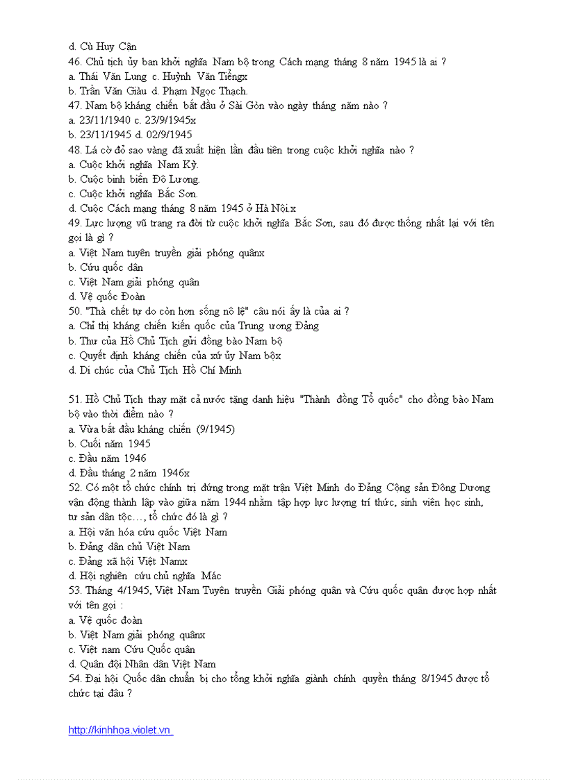 image for page Câu hỏi trắc nghiệm kiến thức