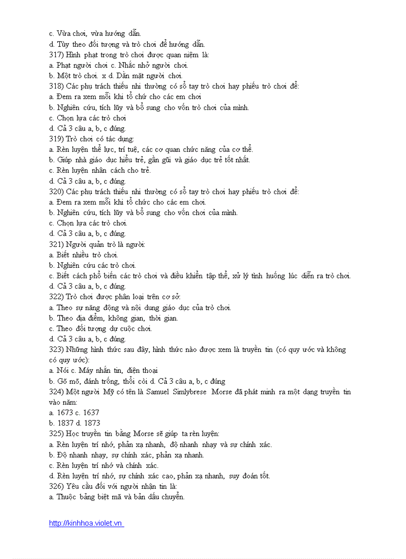 image for page Câu hỏi trắc nghiệm kiến thức