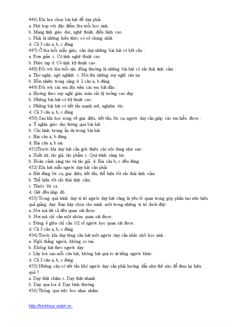 image for page Câu hỏi trắc nghiệm kiến thức