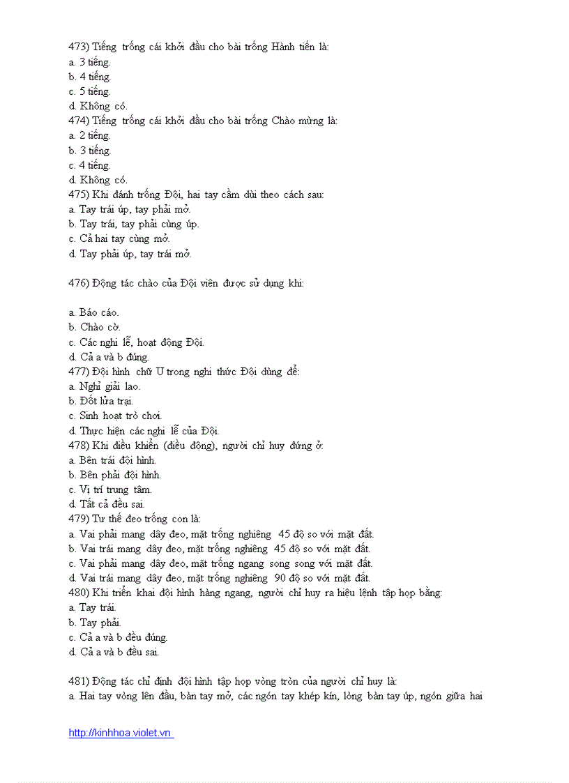 image for page Câu hỏi trắc nghiệm kiến thức