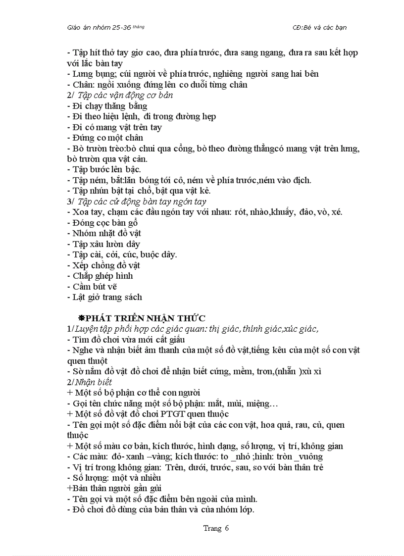 image for page CĐ bé và các bạn 24 36 tháng