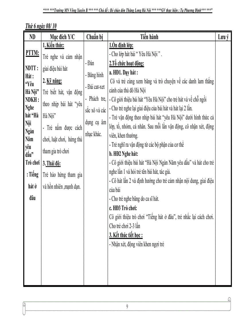 image for page CD Be voi TD HaNo