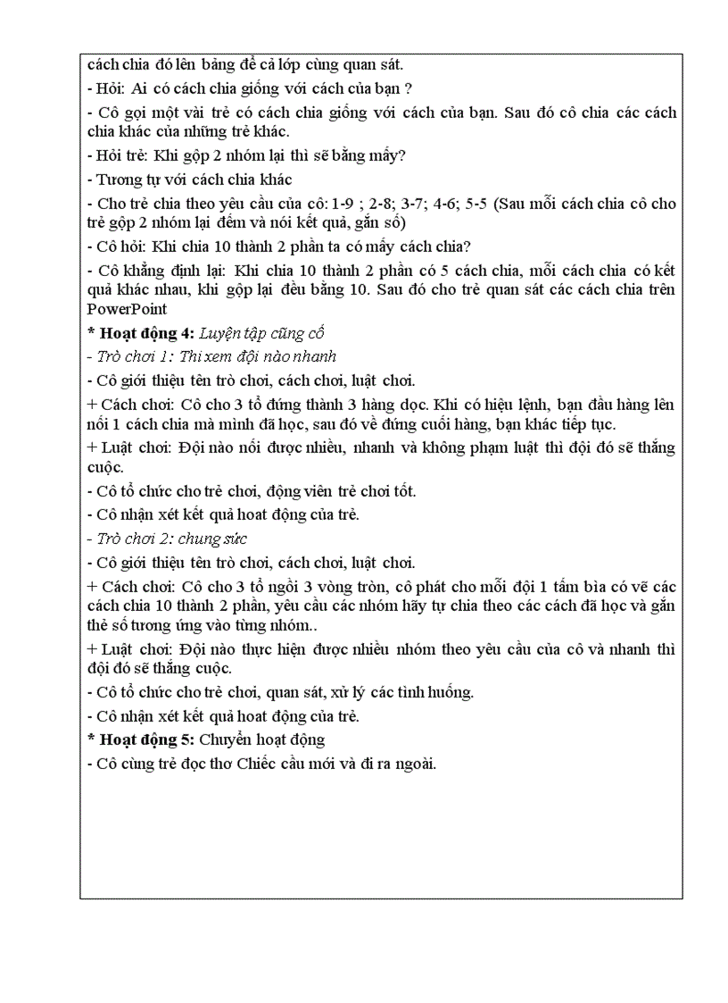 image for page Chia 10 thành 2 phần