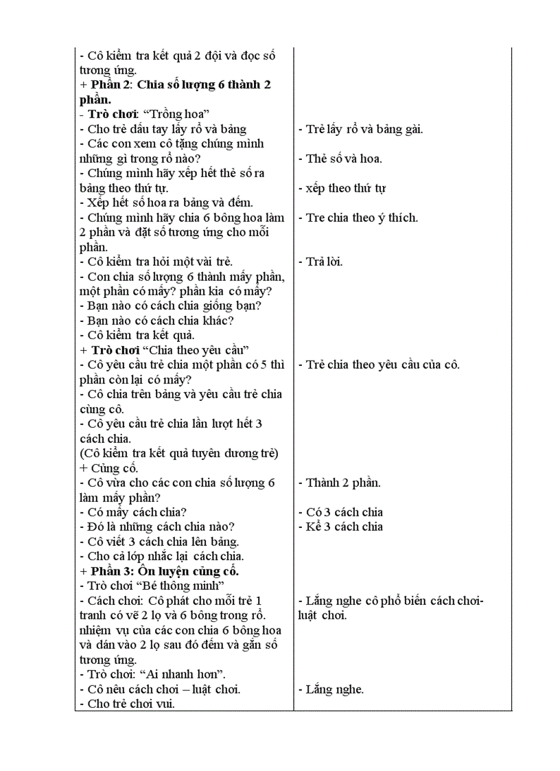 image for page Chia 6 đối tượng làm 2 phần