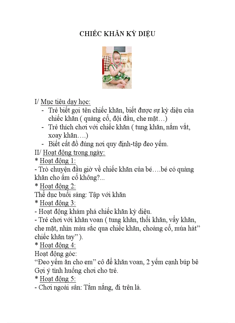 image for page Chiếc khăn kỳ diệu