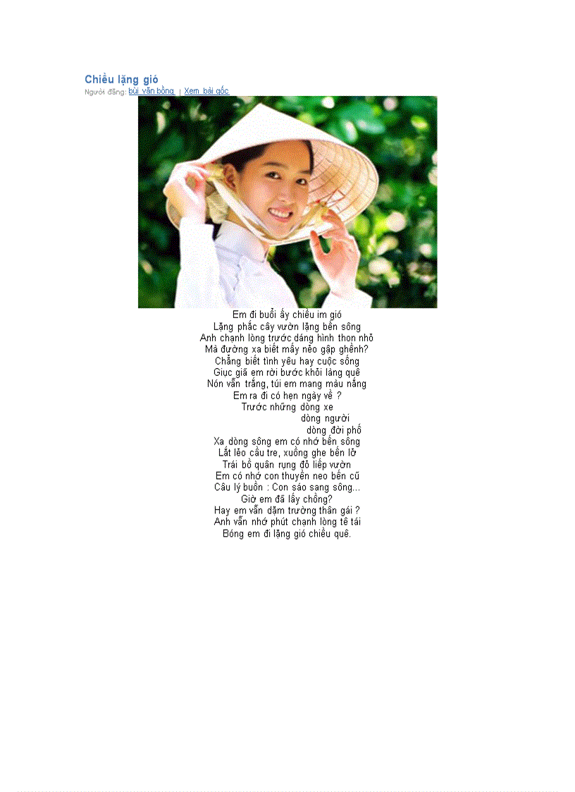 image for page Chiều lặng gió