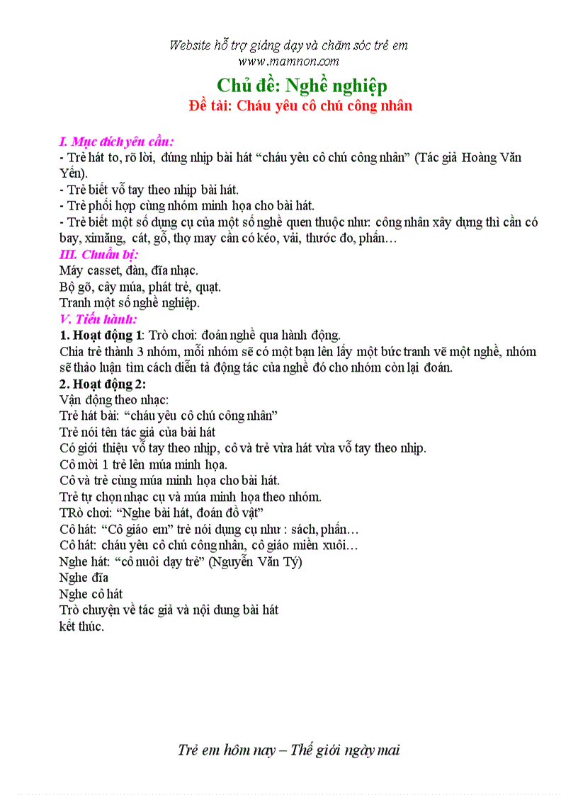 image for page Chú công nhân