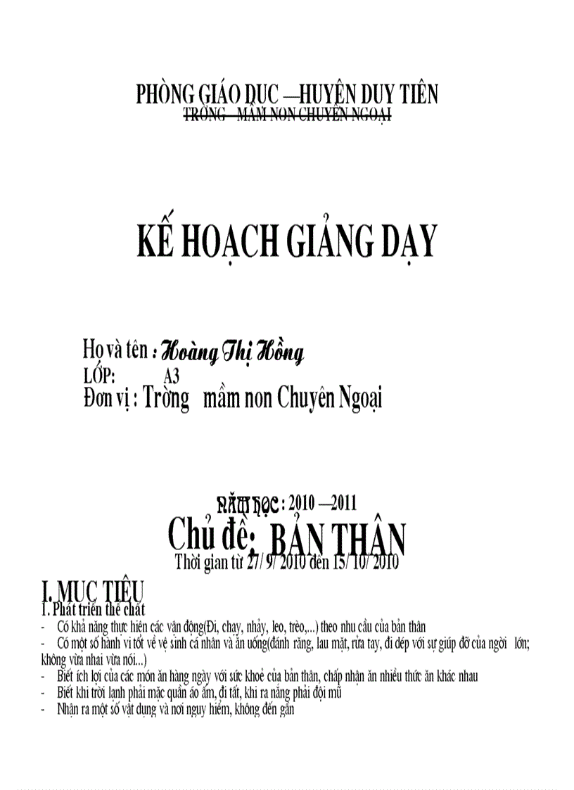 image for page Chu de ban than 3 4 tuoi