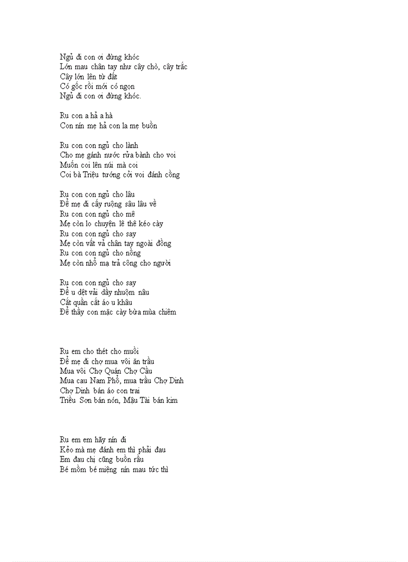 image for page Chủ đề hát ru