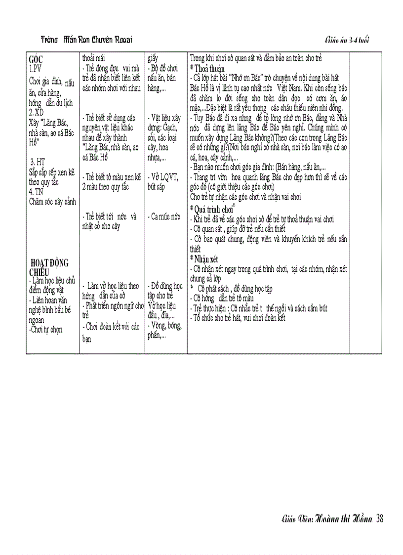 image for page Chu de Que huong Dat nuoc Bac Ho 3 4 tuoi doc