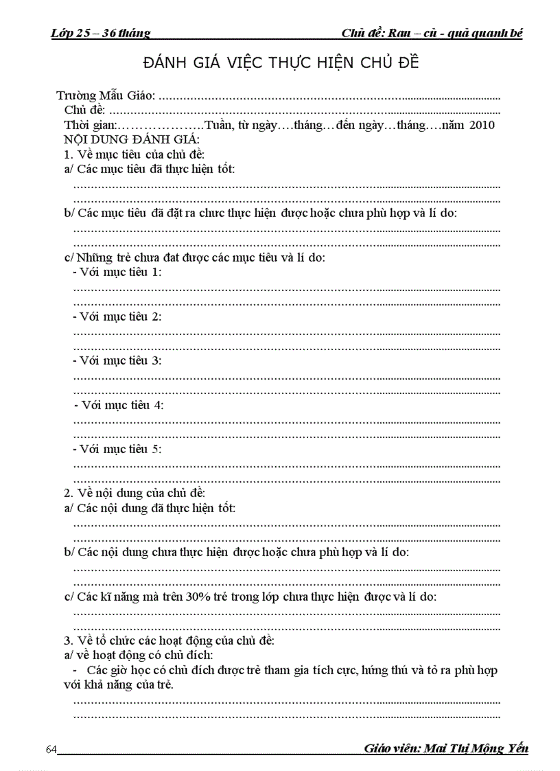 image for page Chủ đề rau củ quả nhà trẻ