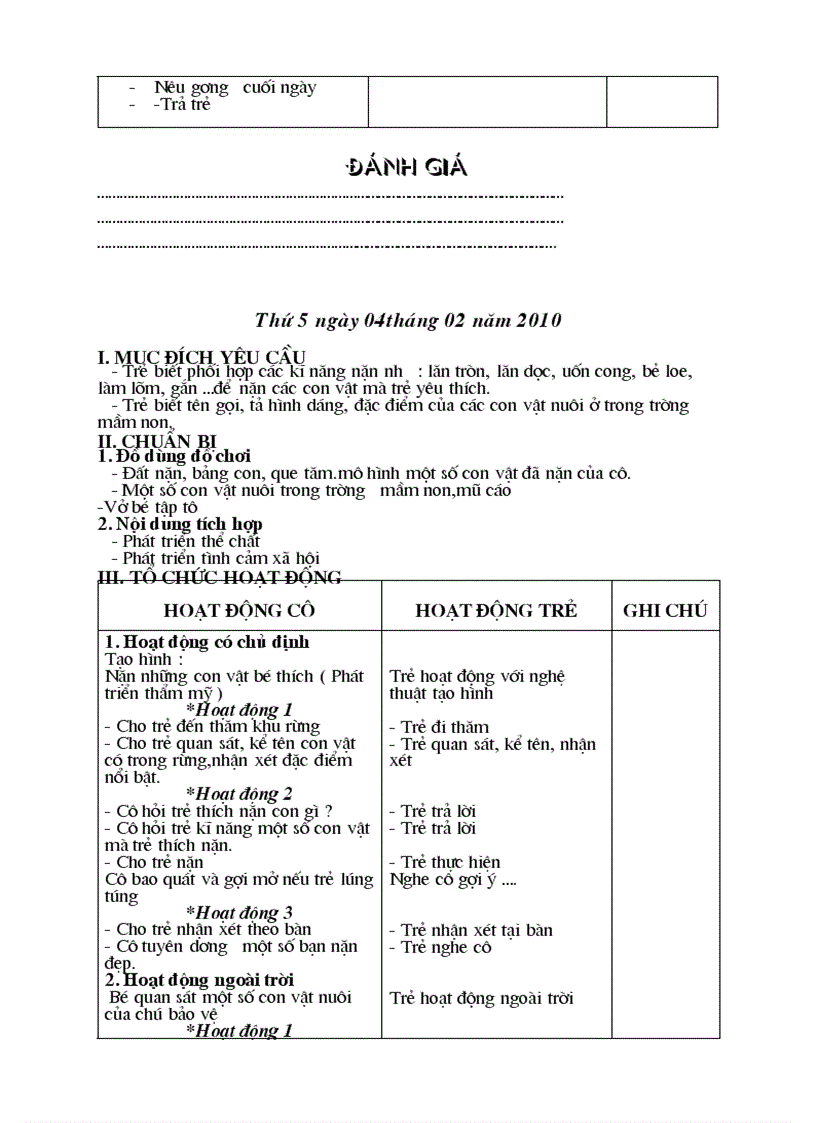 image for page Chu de the gioi dong vat tuần 2