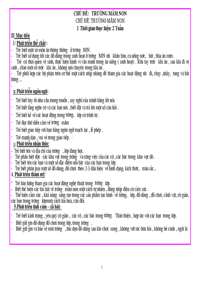 image for page Chu de truong mam non 09 10