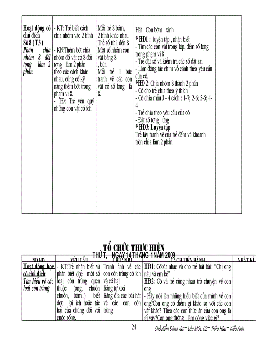 image for page Chủ điểm Động vật MGL GDMN mới