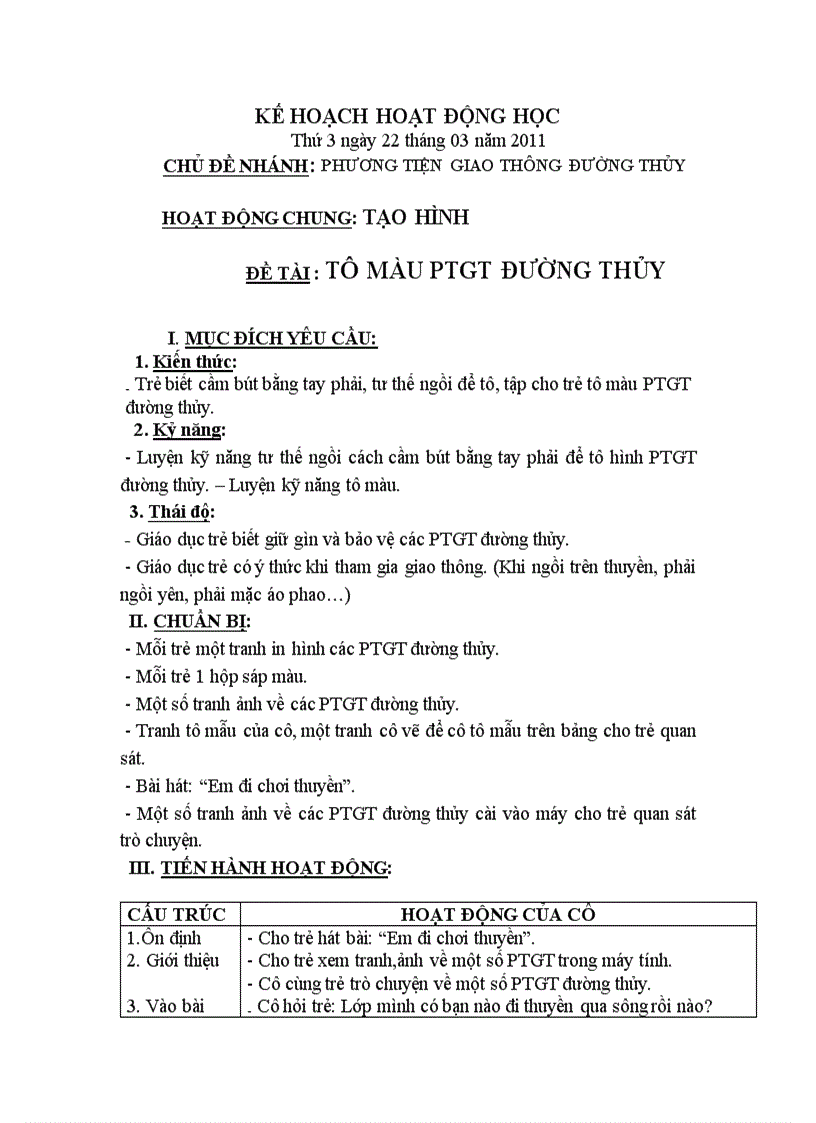 image for page Chủ điểm giao thông nhánh 1