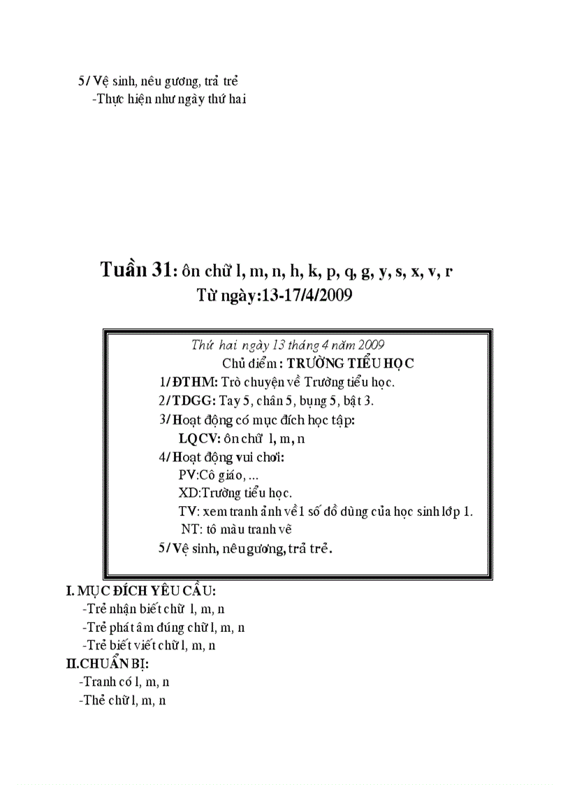 image for page Chủ điểm Ôn tập 5T