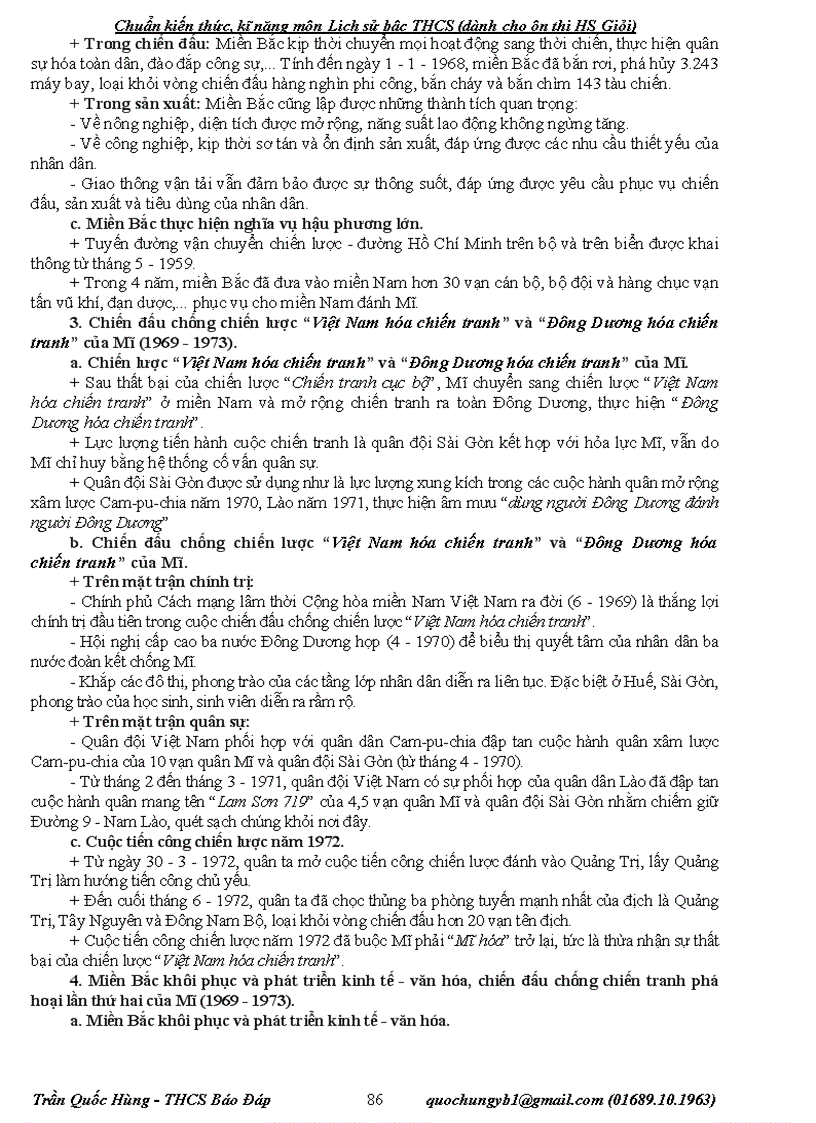 image for page Chuẩn kiến thức kỹ năng môn Lịch sử THCS