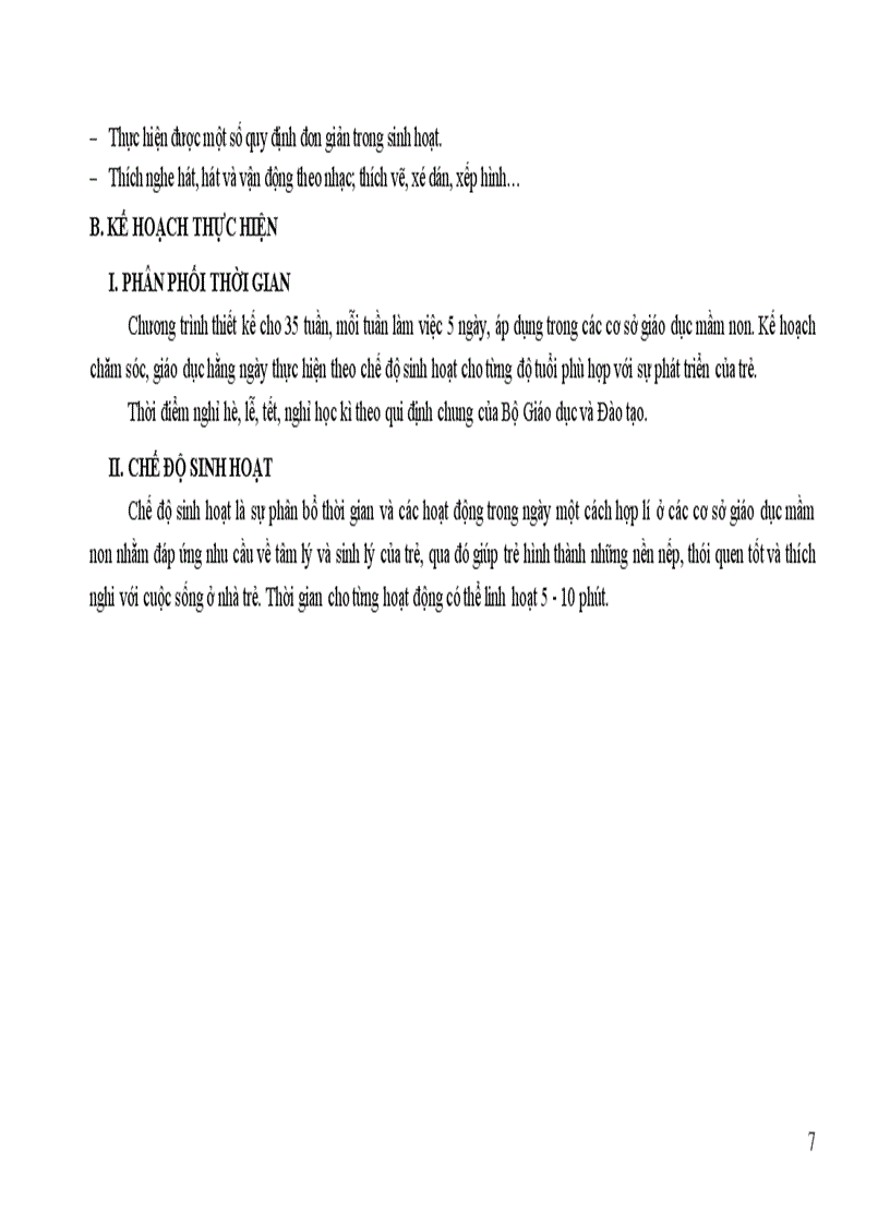 image for page Chương trình GDMN